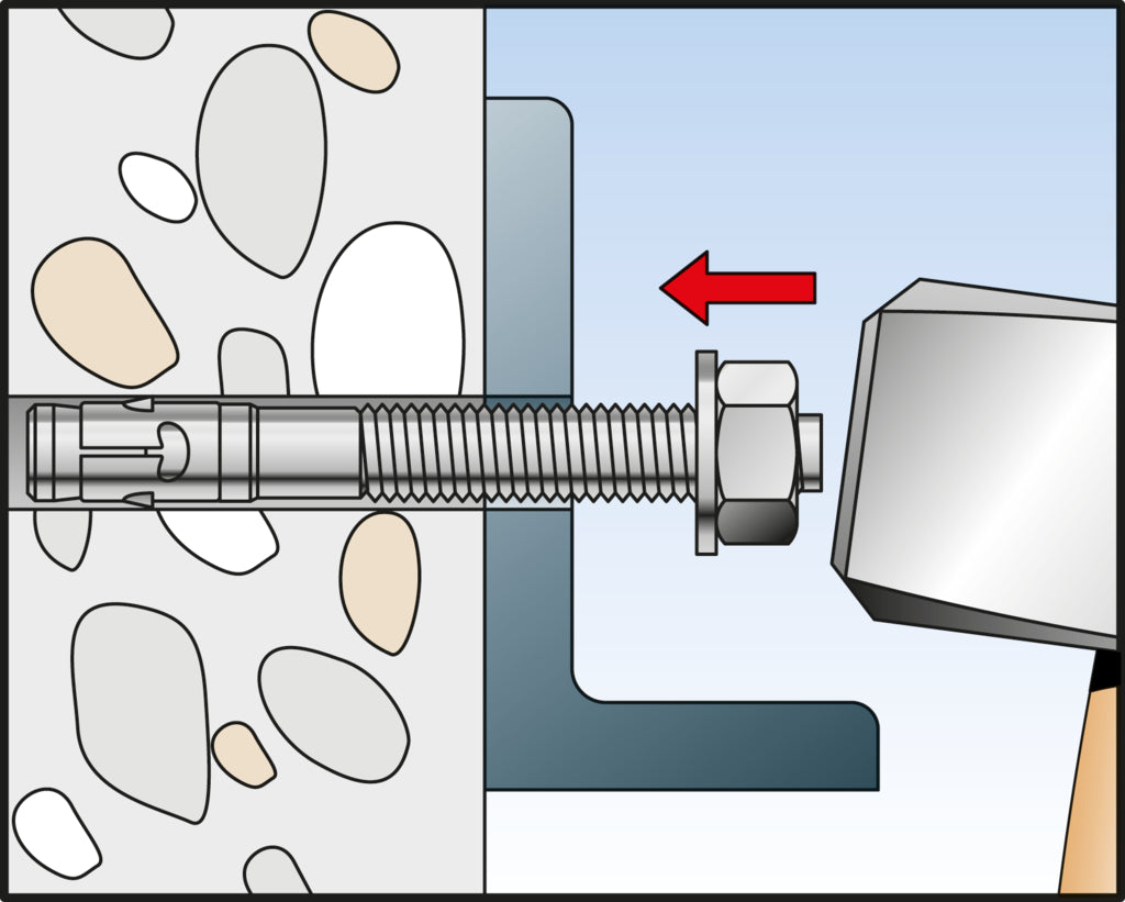 Bolzen FBN II galvanisch verzinkt