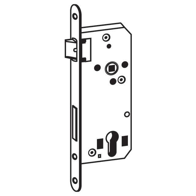 Kurbelfallenschloss 420/421/440 RK (El2 30 nach ÖNORM B 3858)
