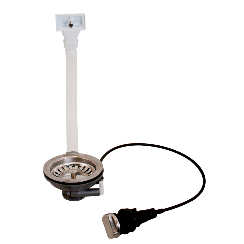 Siebkorb-Exzenterventil mit Überlauf