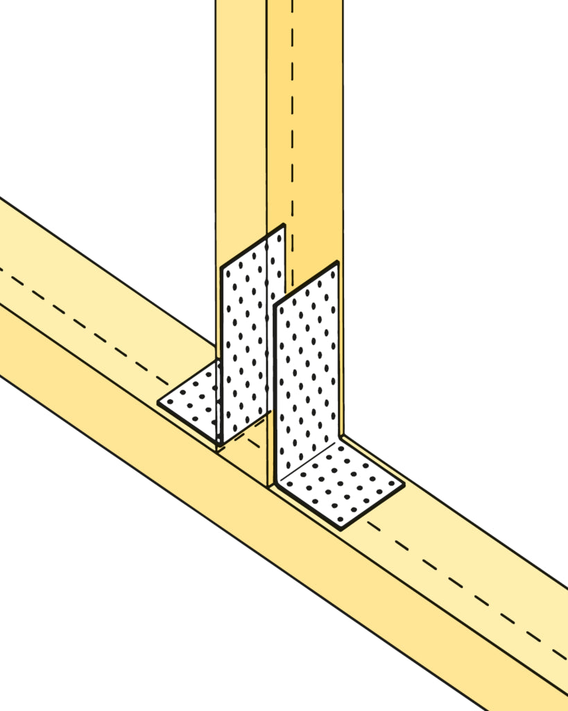Simpson Winkelverbinder aus Lochblech ANP