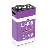 Li-Ion Akku Batterie 9V E-Block