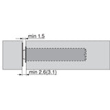 TIP-ON für Türen Kurzversion mit Magnet