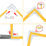 Eck-Verbindungsstecker für MONO LED Bänder.