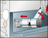 Bolzen FBN II galvanisch verzinkt