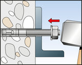 Bolzen FBN II galvanisch verzinkt