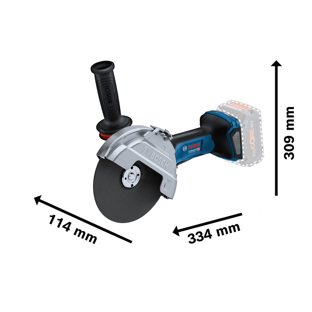 Akku-Winkelschleifer GWS 18V-180 P