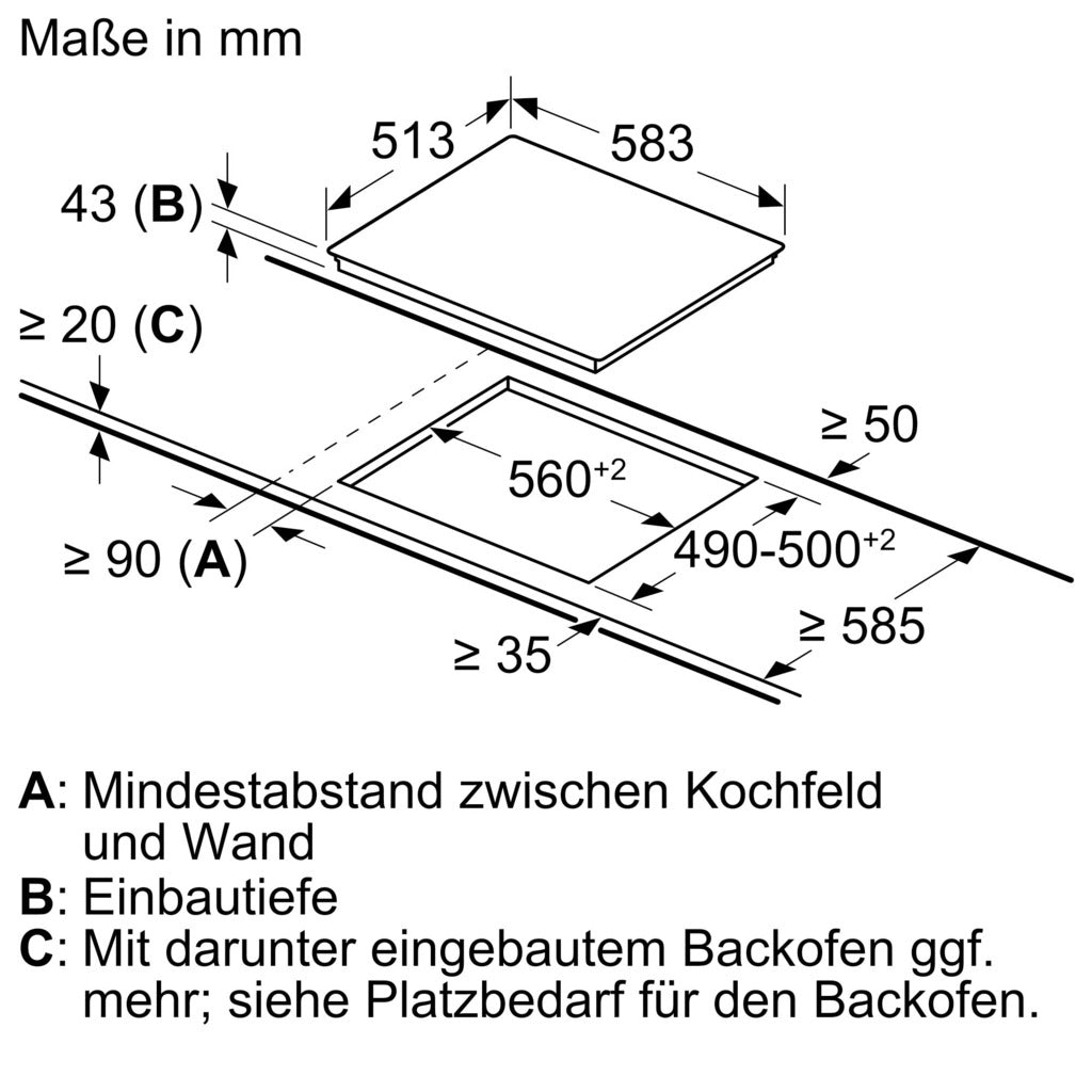 Elektrokochfeld iQ300 EF645BNN1E