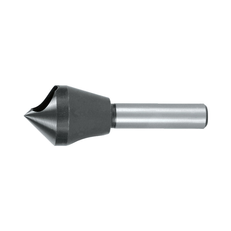 Kegel- und Entgratsenker mit Querloch 90° HSS Co5