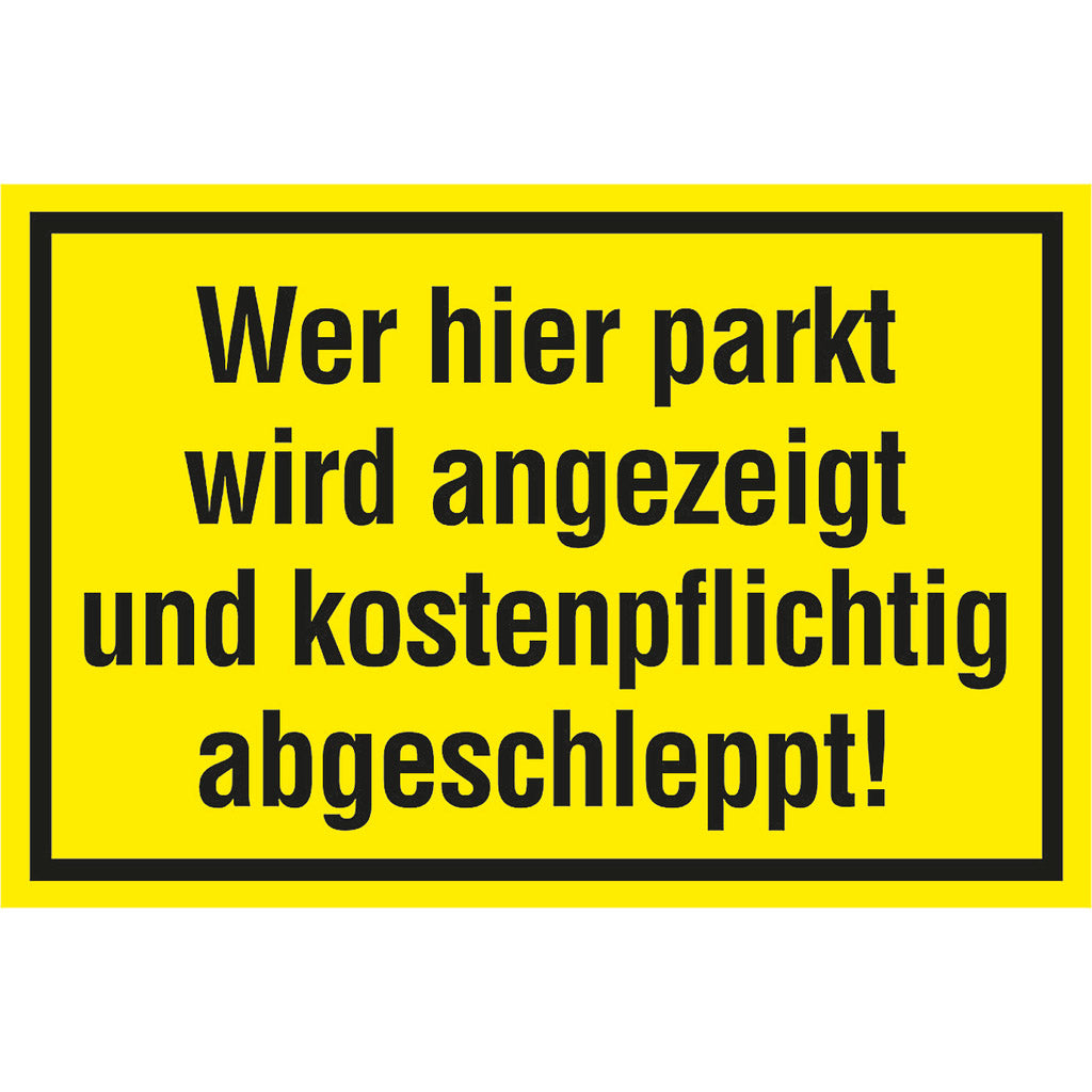 WARNSCHILD / HINWEISSCHILD