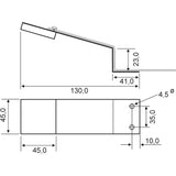 Schrankaufbauleuchte LED Flat O