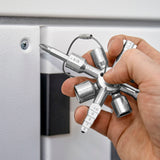 KNIPEX TwinKey® Schalterschrank-Schlüssel