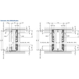 Grundgarnitur Concepta III 25 Pull links