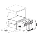 Abfallsammler Select II 60/3