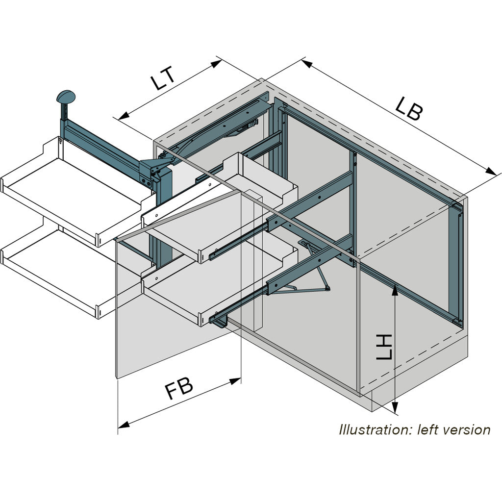 Eckauszug Magic Corner Comfort links