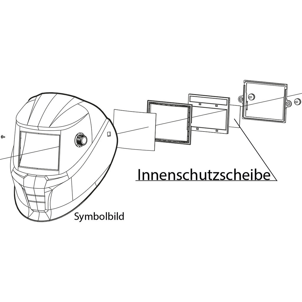 ESAB Innenschutzscheibe für Schweißerhelme / A60