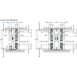 Grundgarnitur Concepta III 35 Push links