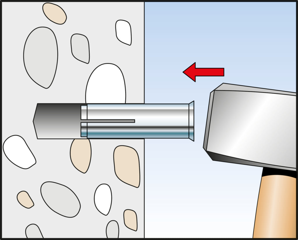 Einschlaganker EA II Stahl