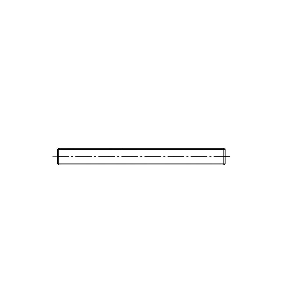 DIN976 Gewindestange 4.8 blank