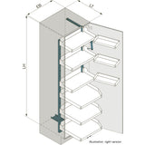 Hochschrank Beschlag Pleno Maxi