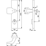 Knopflangschild FH-61G/2222ZA