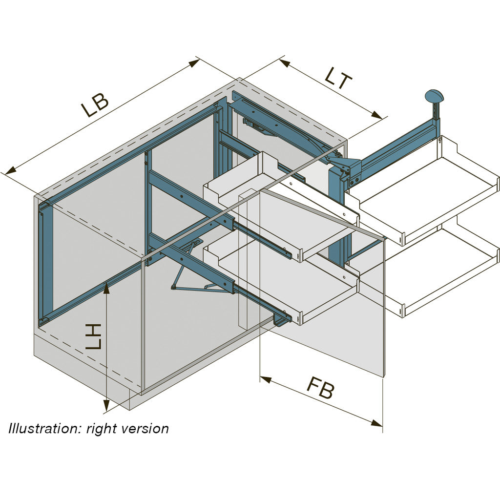 Eckauszug Magic Corner Comfort rechts