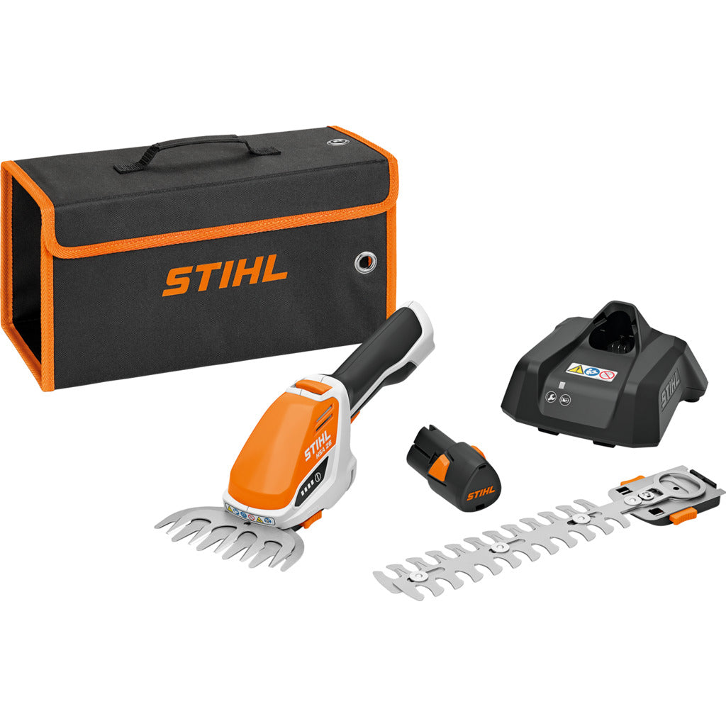 Stihl Akku-Strauchschere HSA 26 / mit Akku AS 2 und Ladegerät AL1