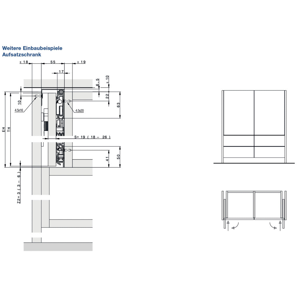 Grundgarnitur Concepta III 35 Push links