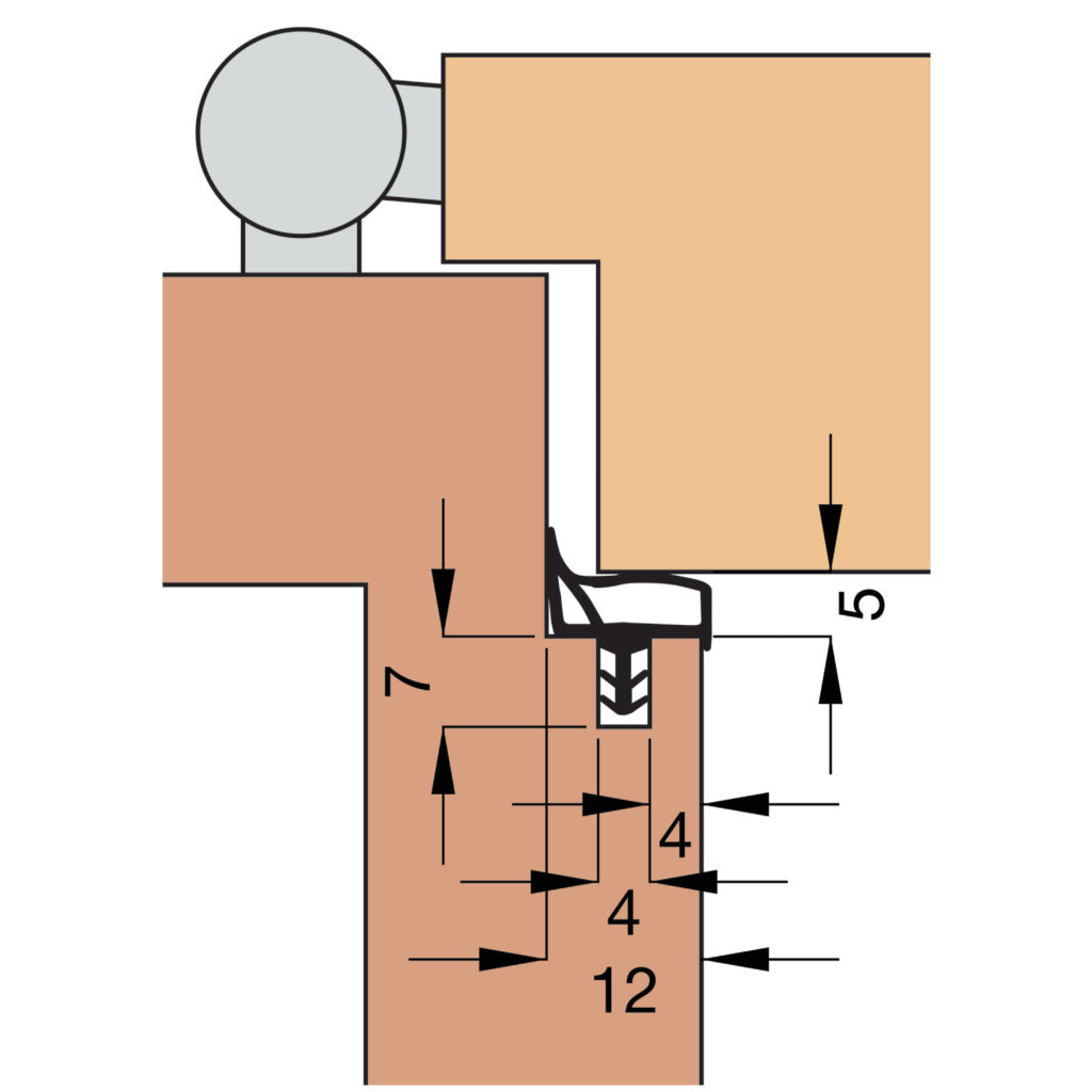 Türdichtung V 1019