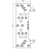 Befestigungsplatte TECTUS TE 340 3D FZ