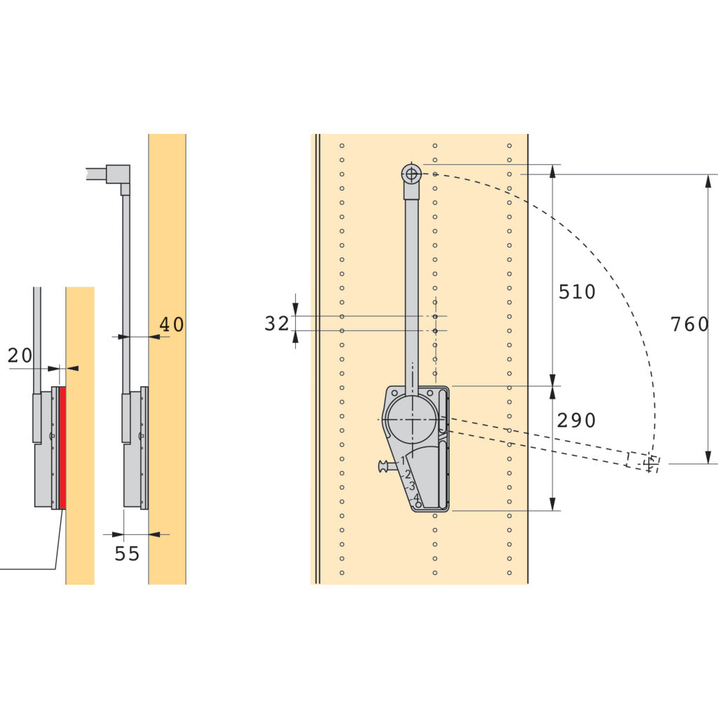 Kleiderlift Duo Lift 18