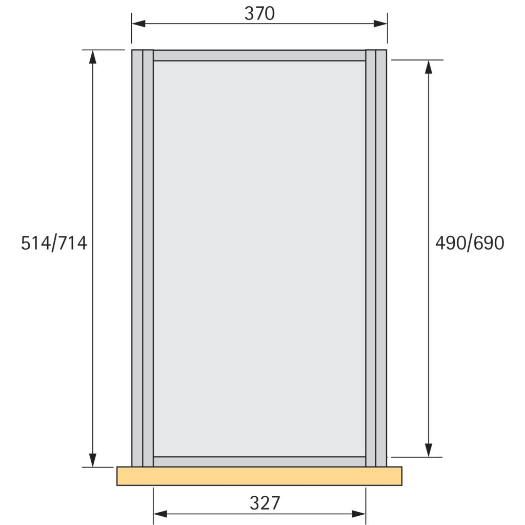 Stahlschubkasten Systema Top 2000