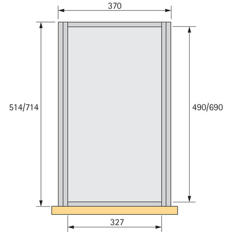 Stahlschubkasten Systema Top 2000