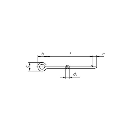 DIN 94/ISO 1234, Splinte, Niro A4