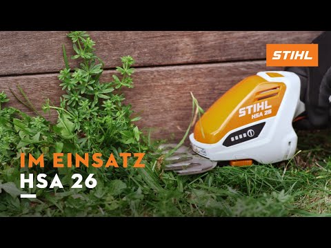 Stihl Akku-Strauchschere HSA 26 / mit Akku AS 2 und Ladegerät AL1