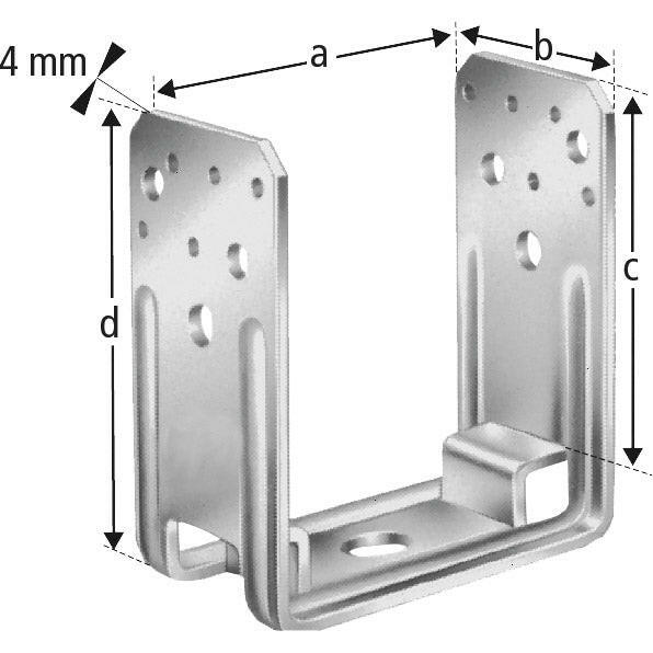 Simpson Pfostenhalter PU