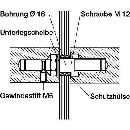 Montageset Glas