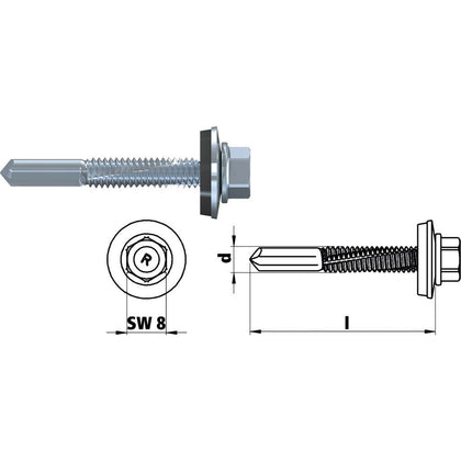 Bohrschraube R-K12