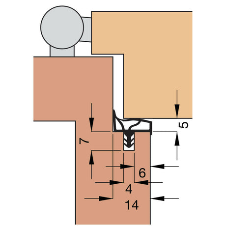 Türdichtung A 1012.