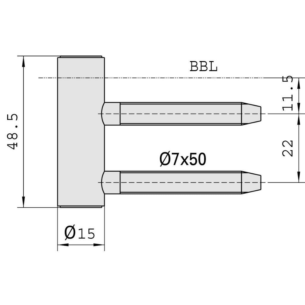 Rahmenteil VARIANT V 4400 WF.