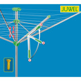 Juwel Wäschespinne NOVAPLUS 600 LIFT.